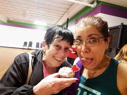 Benson delivered valentines as Cupid today