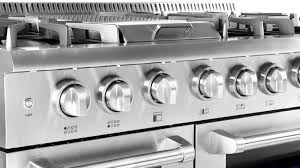 While this company isn't new to ovens, they've definitely proven that they're experts on the product. Thor Kitchen Hrg4808u 48 Inch Freestanding Professional Gas Range With 6 Sealed Burners 6 7 Cu Ft Total Capacity Convection Griddle Infrared Broil Burner Dual Burners Automatic Re Ignition Continuous Grates 2 Ovens And