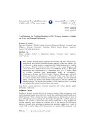 The academic year in hungary starts in september and is built up of two semesters: Pdf Text Selection For Teaching Reading To Esl Tertiary Students A Study On Genre And Content Preferences