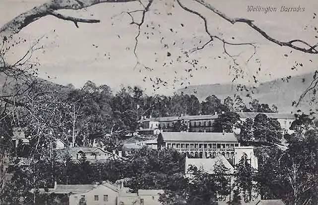 Wellington barracks in Nilgiri hills history