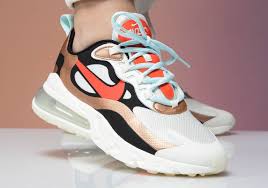 Nike Air Max 270 React For Girls Provides Metallic Purple Bronze Mudguards Nike Air Max Nike Air Air Max