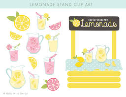 Pin the clipart you like. Lemonade Stand Clip Art Pre Designed Photoshop Graphics Creative Market