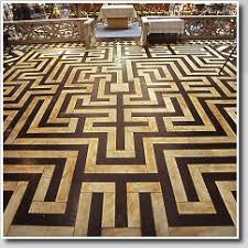 Pavement Labyrinth C 1843 Cathedrale Notre Dame De Saint Omer France Cathedrale Labyrinthe France