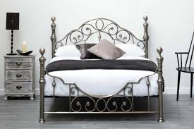 Once you experience the difference, youll never want to downsize from that apart from the obvious size benefits, what else will you be looking for in a new or used king bed? Canterbury Victorian Vintage Antiqued Brass Metal Double King Size Bed Frame Old Bed Frames Bed Frame Metal Bed Frame