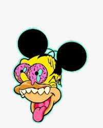 Something to do 748 3 something to do draw hair draw eyes nose and mouth draw body did you make this project? Mickey Mouse Trippy Drawing Clipart Png Download Trippy Mickey Mouse Drawings Transparent Png Kindpng