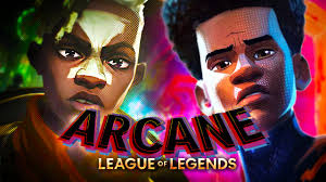 ARCANE Season 2 Opening Scene (Spider-Verse Style)