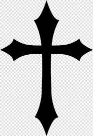 Commonly seen as a religious symbol, the cross can actually symbolize a variety of things. Christian Cross Drawing Tattoo Art Artist Latin Cross Symbol Blackandwhite Logo Transparent Background Png Clipart Hiclipart