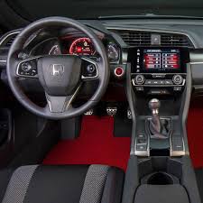 Honda Civic Si Prototype 2017 Esse E O Interior Do Novo Civic Si Que E Exibido No Salao De Los Angeles E Um Pr Honda Civic Si Honda Civic Honda Civic