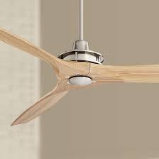 Two led equivalent bright white light bulbs (included) illuminate the 27 glass crystals. 52 Windspun Brushed Nickel And Natural Wood Ceiling Fan 57j94 Lamps Plus In 2021 Natural Wood Ceiling Ceiling Fan Wood Ceiling Fan
