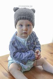 Knitted baby toys are a perfect handmade gift for a new baby, or they can be a delightful surprise for your own children. Baby Bear Hat A Knitting Pattern By Little Red Window