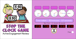If your class is particularly drowsy after lunch, save these activities for then to help prevent your students from falling asleep. Stop The Clock An Adventure In Teaching Time