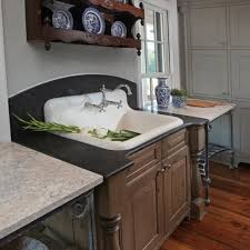 vintage style cast acrylic sinks