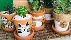 Gambar lukisan bunga dalam pot. Rekomendasi 6 Tempat Jual Pot Unik Untuk Tanaman Hias Lifestyle Liputan6 Com