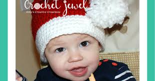 Amy's Crochet Creative Creations: How to Crochet a Santa Hat for a Child  Pattern Tutorial