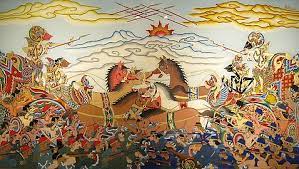 Punakawan hanya ada dalam kisah wayang ketika telah mengalami gubahan di tanah jawa. Wayang Wikipedia