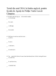 Subcomisarul gabriel munteanu de la scoala de agenti de politie vasile lascar din campina a fost arestat pe o perioada de 29 de zile, deoarece, in calitatea de membru in comisia. Scoala De Politie Vasile Lascar Subiecte
