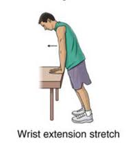 Whether you're new to yoga, or a seasoned practitioner once the arms are fully extended, slowly lower them back down so that your hands return to the top of your head with the palms facing upward. Wrist Tendonitis Exercises New York Wrist Exercises