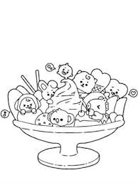 Bt21 rj shooky chimmy coloring books coloring pages cute coloring pages. Kids N Fun Com 17 Coloring Pages Of Bt21