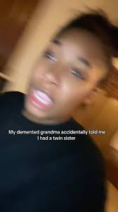 Black Grandma with Grandchildren Saying Her Kids Has Babies at The Same  Time