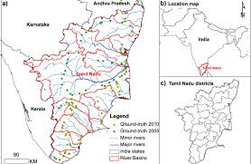 Tamil nadu, a major state in southern india, is bordered with puducherry, kerala, karnataka and andhra. Study Area A Map Of Tamil Nadu Showing Major River Basins With Field Download Scientific Diagram