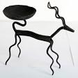Bastar Tribal Wrought Iron Diya Candle Stand chattissgadh