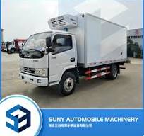 Dongfeng 8 Ton Small Cargo Van Truck Refrigerated Van Truck