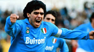Napoli's club badge features a large n placed within a circle. Diego Maradona Napoli Rename Stadium After Late Club Legend Bbc Sport