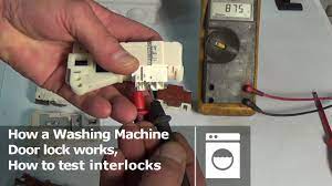 So, examine the door lock carefully and see if anything is out of. How To Repair How A Washing Machine Door Lock Or Interlock Works