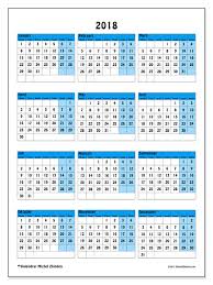Kalender for år 2021 (norge). Kalender 2018 Utskrift A4 Calendrier