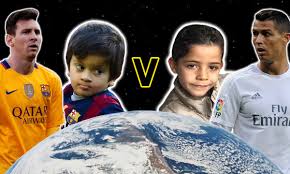 Famous as the son of soccer star lionel messi, he is known by the nickname leo messi., page created only for fans of football. Video Thiago Messi V Cristiano Ronaldo Jr Spoof