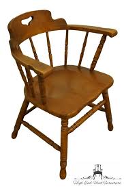 Tell City Colonial Style Solid Hard Rock Maple Dining Arm Etsy Dining Arm Chair Tell City Chair
