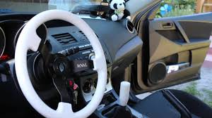 This is a mazda oem genuine part. Grip Royal Nrg Quickrelease Hub Install 2011 Mazda 3 With Horn Youtube