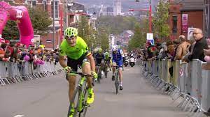 The race starts in the centre of liège, before heading south to bastogne and returning north to finish in the industrial suburb of ans. The Last Kilometer Liege Bastogne Liege 2017 Youtube