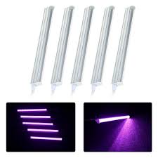 Led strip as grow light. 5 Pack Led Grow Light Strips 5w T5 Tube Led For Plants High Output Integrated Fixture Extendable 24 Inches Grow Lights Shopee Malaysia