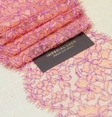 Pattern floral floral pattern lilac floral lilac lilac pattern decorative background decorative pattern pattern vector seamless vector background ornament flower vector floral element pattern. Orange With Lilac Floral Pattern Chantilly Lace Trim By Jean Bracq Lace Trim Lace Fabric From Imperiallace Com