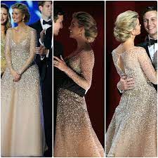 Ivanka Trump S Hair At Trump S Inauguration 2017 Met Gala Dresses Ivanka Trump Style Milania Trump Style