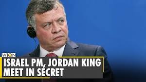 Jordan King, Israel PM holds talk in secret
