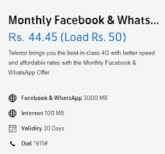 Here is full detail of telenor. Telenor Whatsapp Package For Daily Weekly Monthly 2021