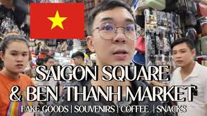 Vietnam Saigon Square & Ben Thanh Market