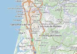 Weather and meteo conditions on wednesday02junein sao joao da madeira. Michelin Landkarte Sao Joao Da Madeira Stadtplan Sao Joao Da Madeira Viamichelin