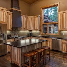 hickory kitchen cabinets: natural