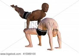 Couples, or partners, yoga occurs in some way in most yoga classes across the world. Advanced Partner Yoga Image Photo Free Trial Bigstock