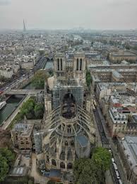 Aerial Photos Show Scale Of Notre Dame Damage Paris Cathedral Aerial Photo