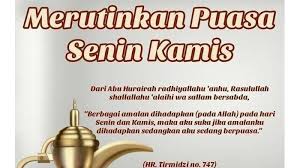 Setelah merayakan idul fitri 2021, kini umat muslim memasuki bulan syawal 1442 h. Niat Puasa Senin Kamis Disertai Bacaan Latin Dan Doa Buka Puasa Manfaat Puasa Sunnah Warta Kota