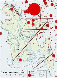Seismic activity online (earthquake map). Earthquake Zones Historical Earthquake Maps Of Bangladesh Tourism Directory Of Bangladesh