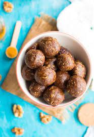 Turmeric Snack Bites Recipe Snack Bites Energy Bites Recipes Paleo Energy Bites