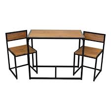 Harbour Housewares Compact Kitchen Table Chairs Dining Set Dining Table In Kitchen Compact Dining Table Compact Table And Chairs