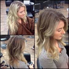 Before After Washed Out Bleach Blonde To Rich Dimensional Dark Blonde And Blonde Balayage Bleach Blonde Dark Blonde Hair Balayage Hair Blonde