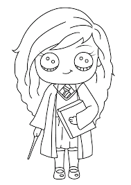 She was then looking for neville's toad. Harry Potter Coloring Pages