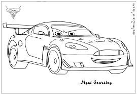 coloriages cars 2 nigel gearsley les top coloring pages for kids 1 coloriage
